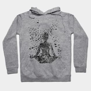 Mind and psychology, Rorschach, yoga Hoodie